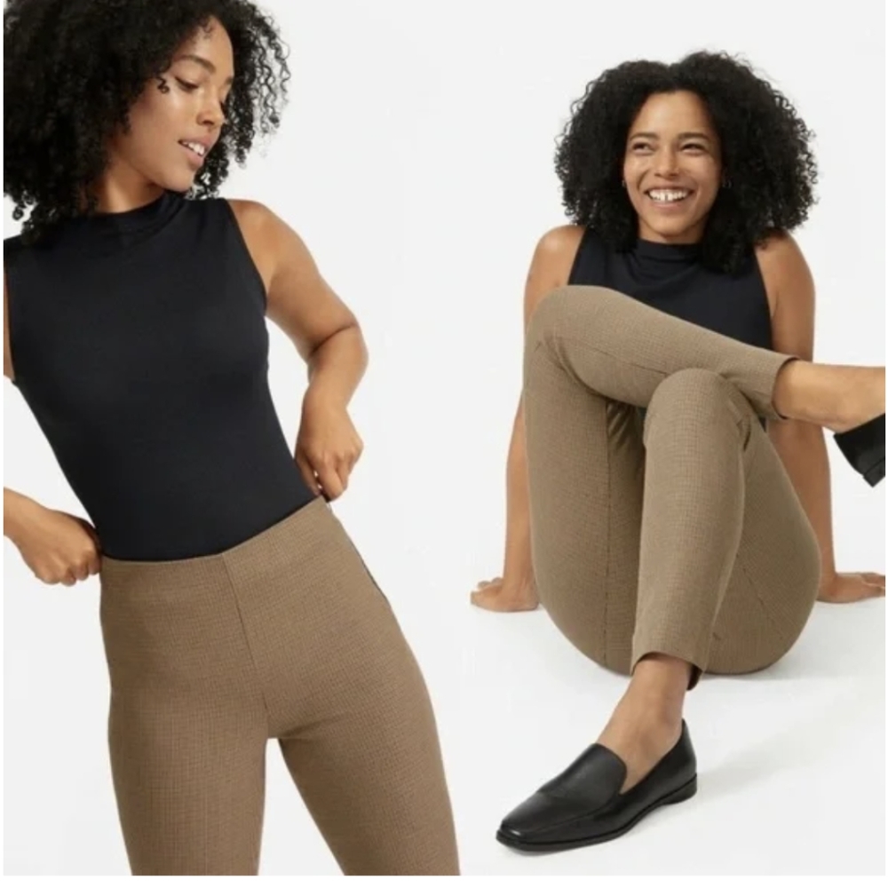 🆕 EVERLANE The Side-Zip Stretch Cotton Work Pants - Picture 1 of 11